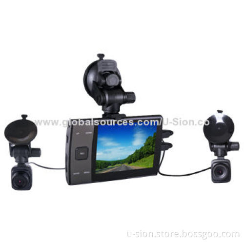 3.5-inch Screen Car DVR/Black Box, 5-megapixel CMOS, Display 3.5inch TFT, USB2.0/HDMI/AV Output